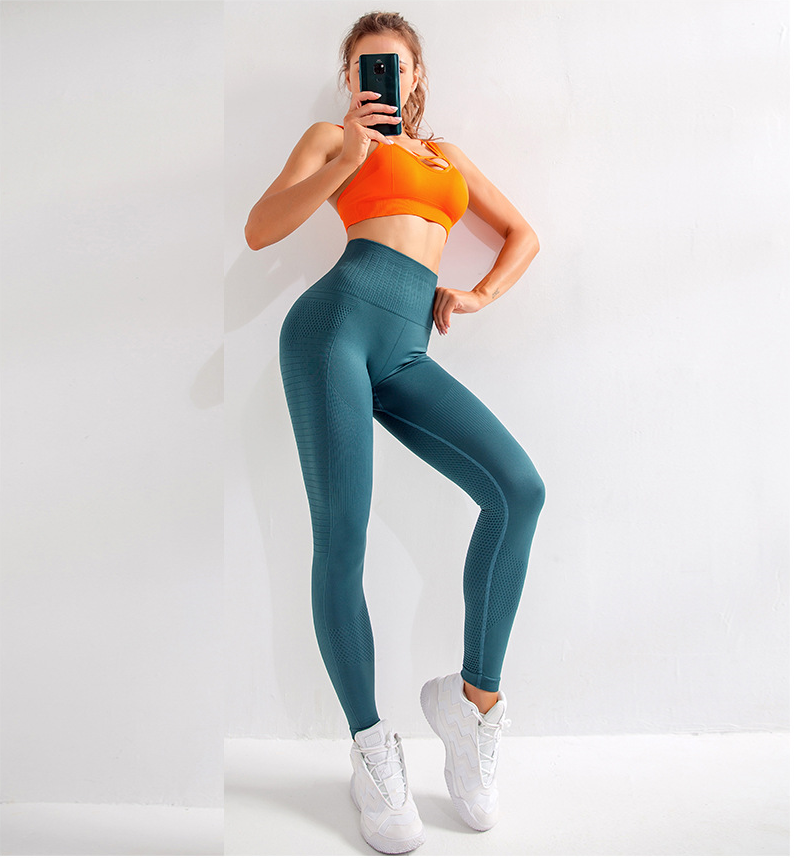 Seamless Leggings Women Fitness Running Yoga Pants High Waist Tummy Control Push Up Fitness Leggings Sport Gym Tights-2