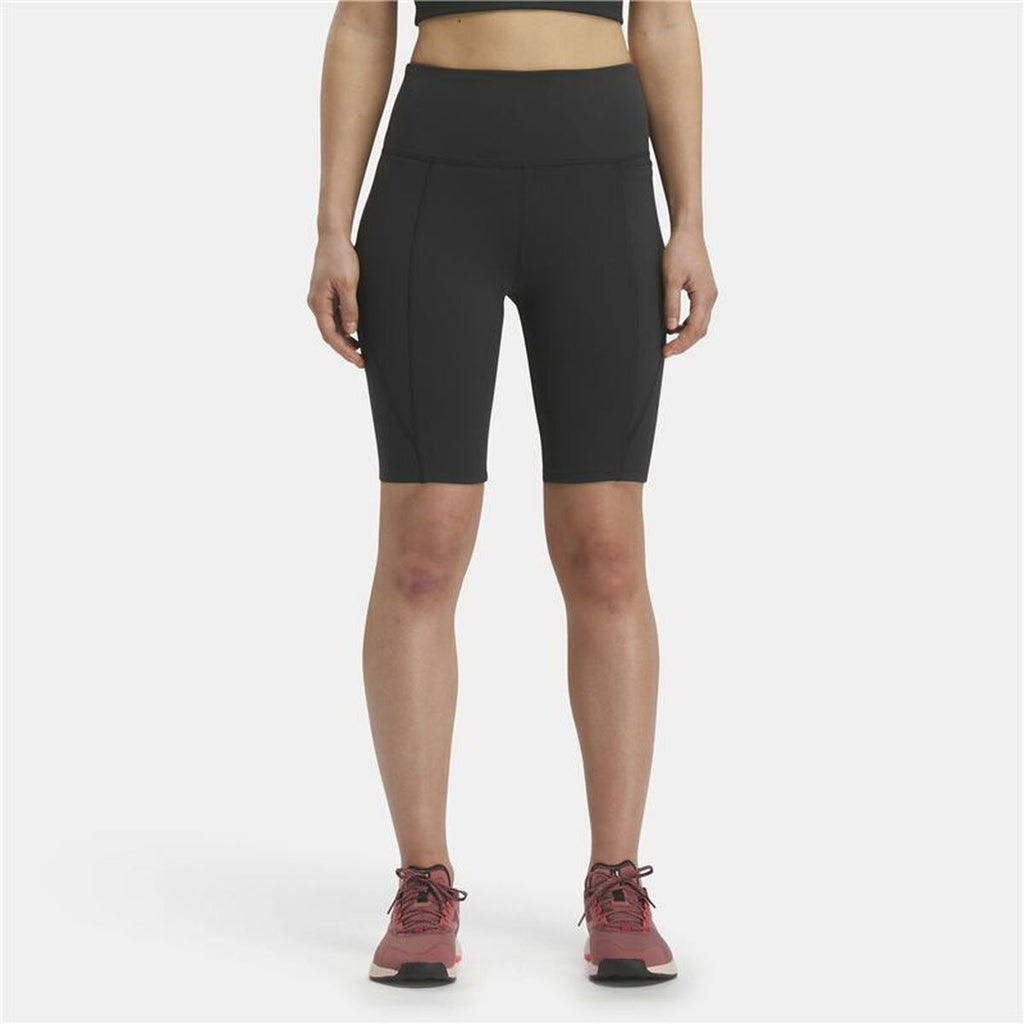 Sport leggings for Women Reebok Identity Sl Fitted Short Black
