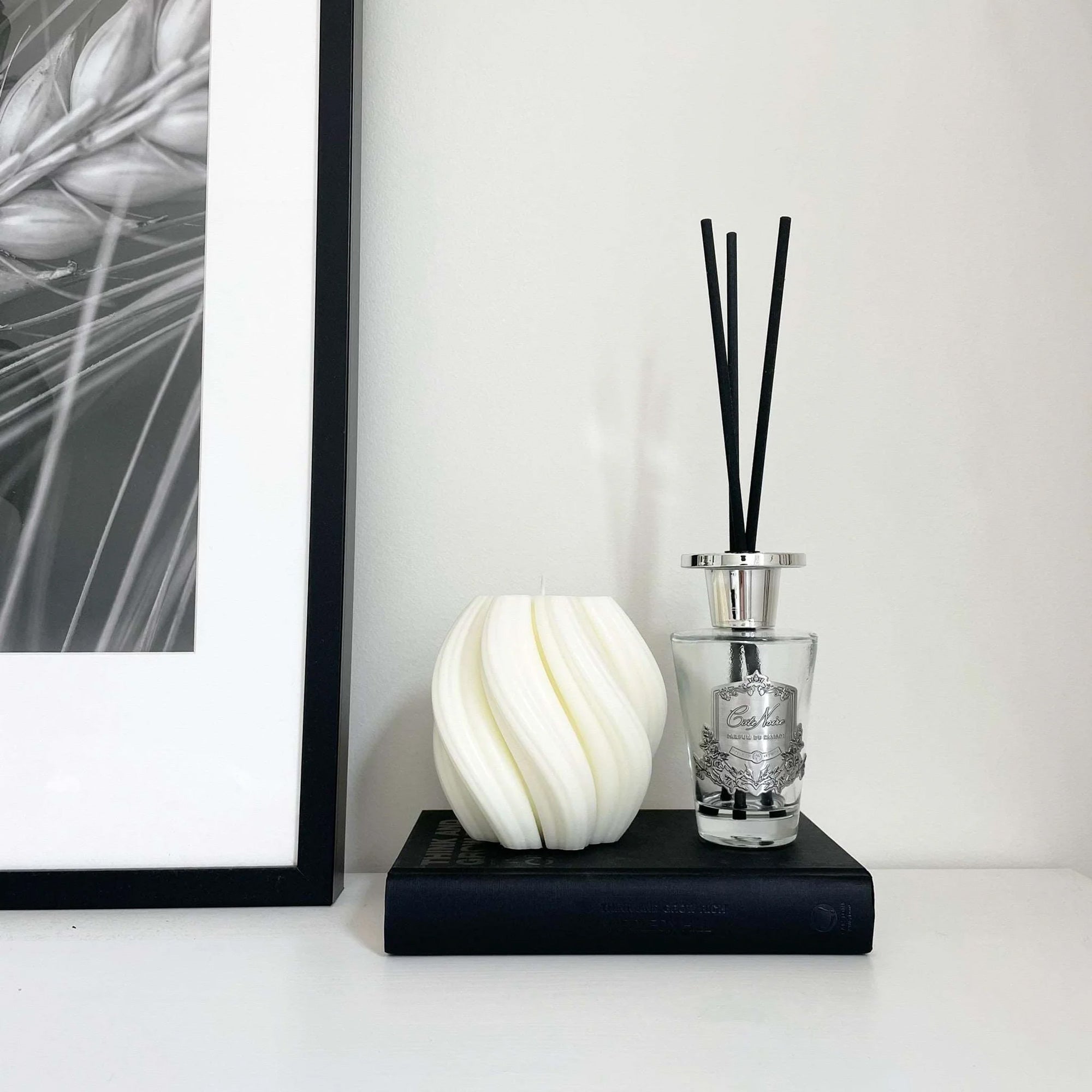 Swirl Candle-Natural-Lime Basil & Citrus-3