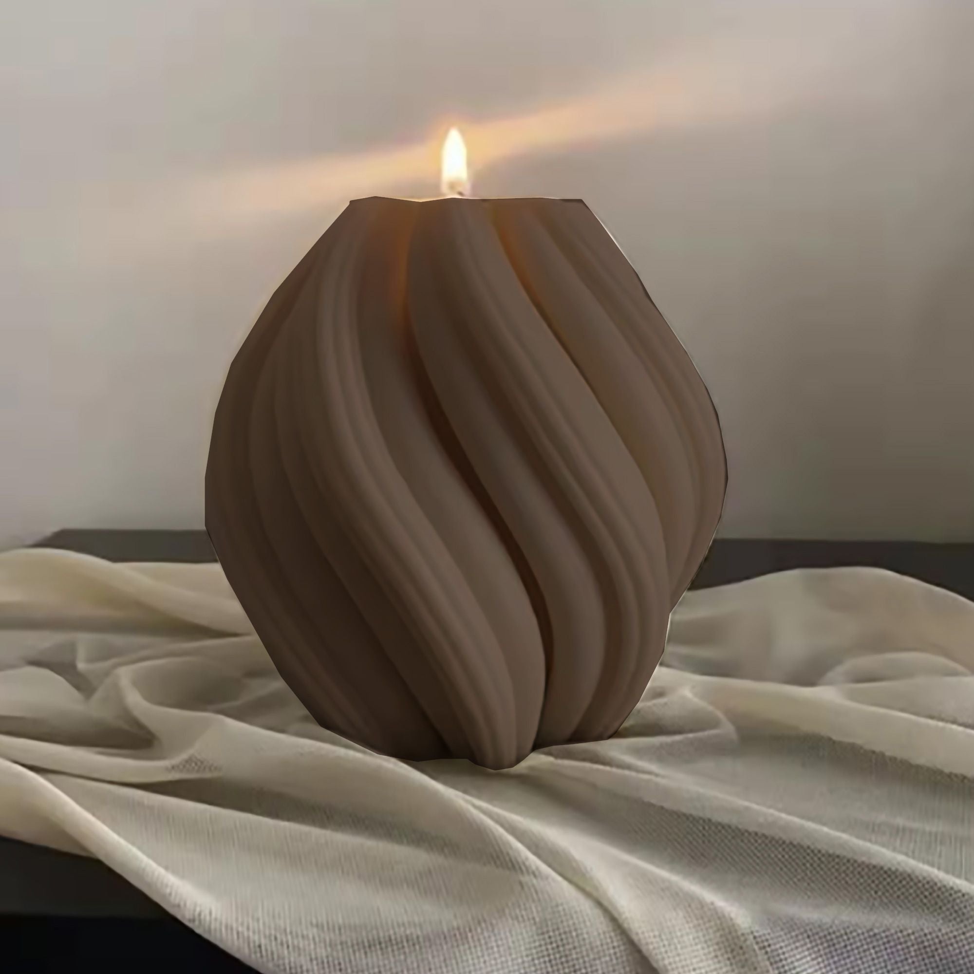 Swirl Candle-Beige-Sea Salt & Caramel-4