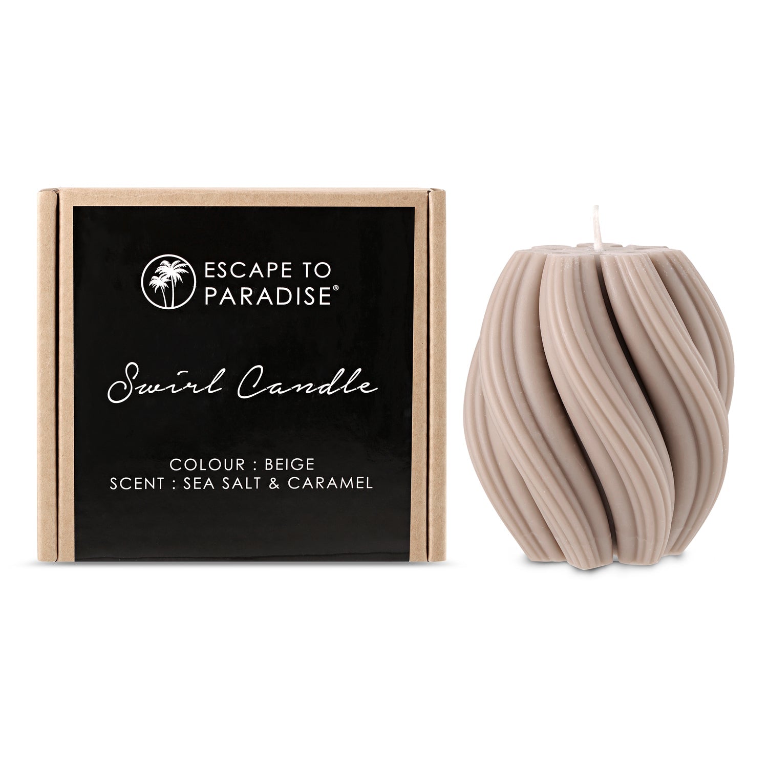 Swirl Candle-Beige-Sea Salt & Caramel-1