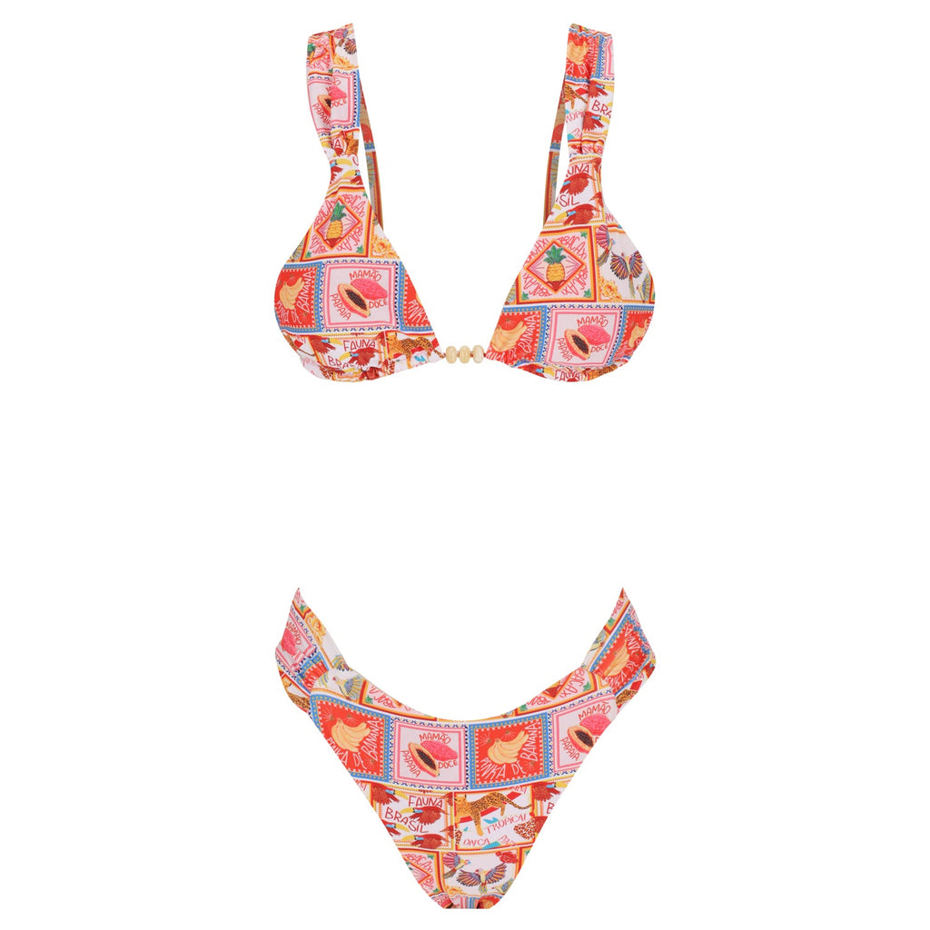 Ruched Bikini Set-Coco Brazil-0