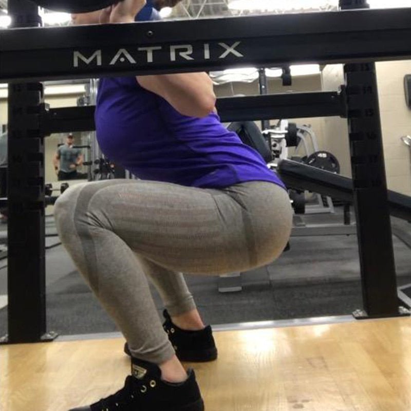 Booty Enhancing Yoga Pants Hollow Out Gym Sport Leggings High Waist Fitness Tights Workout Running Sweatpants Jogging Trousers-1