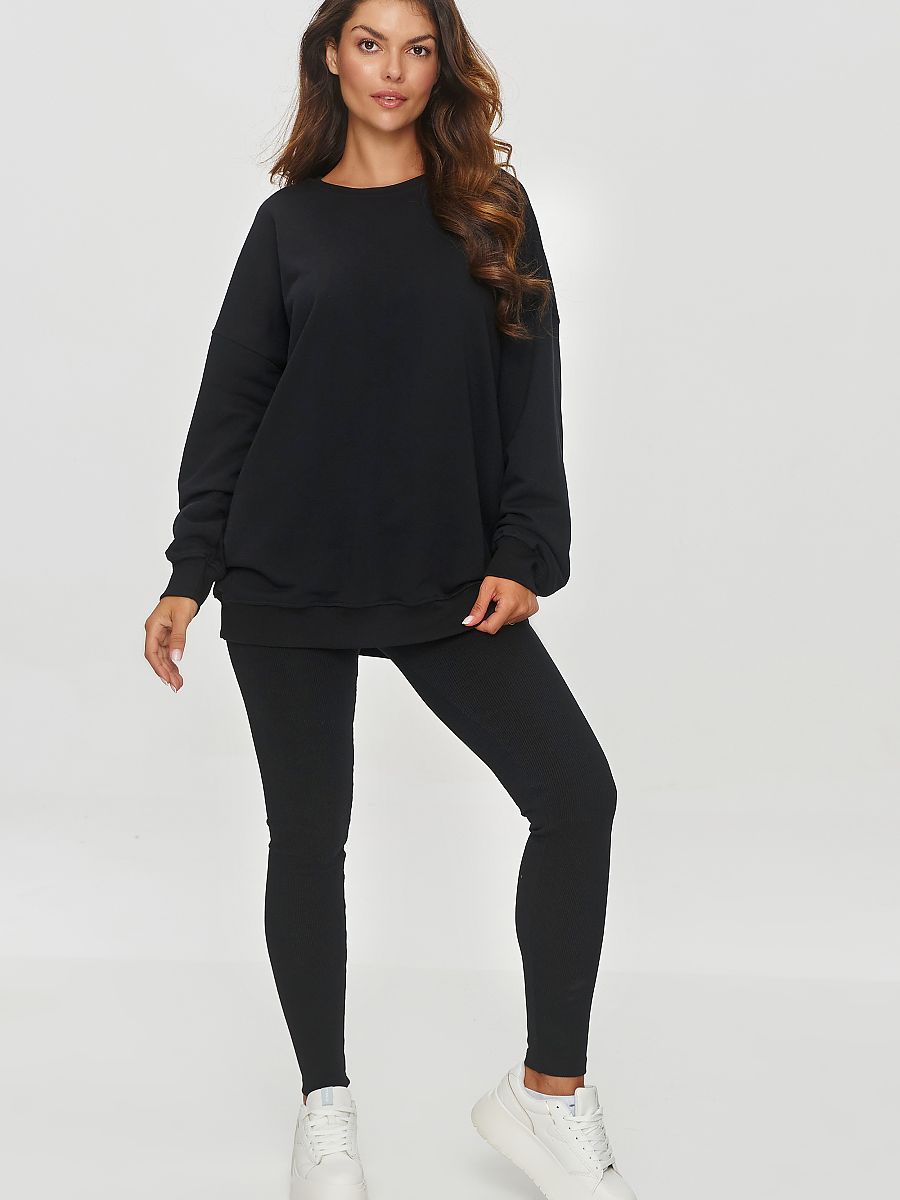 Long leggings model 209665 Makadamia