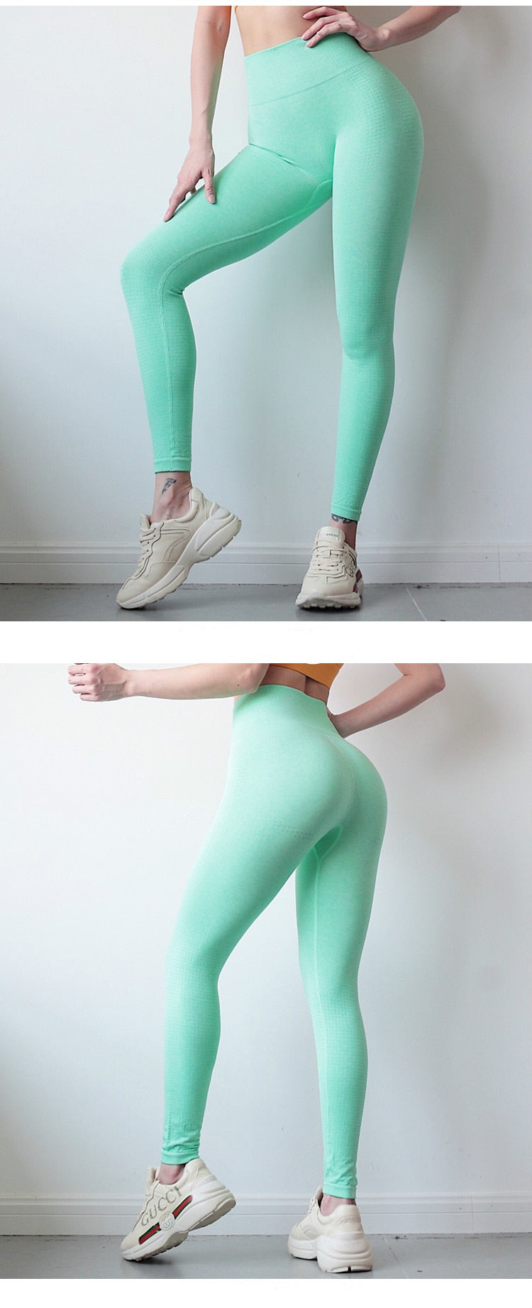 Tummy Control Workout Gym Tights Women High Waist Sport-4