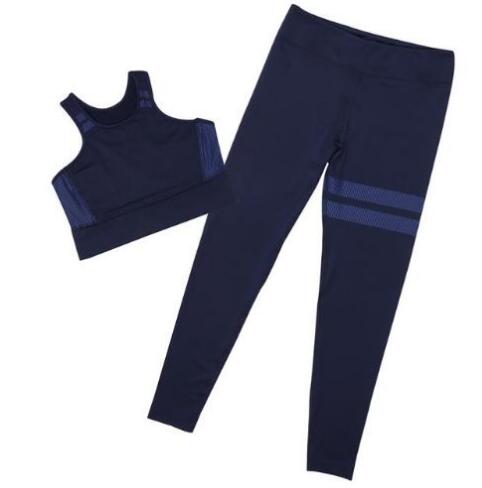 Yoga Tracksuit Sport Clothing Women Sport Suit Running Set-0