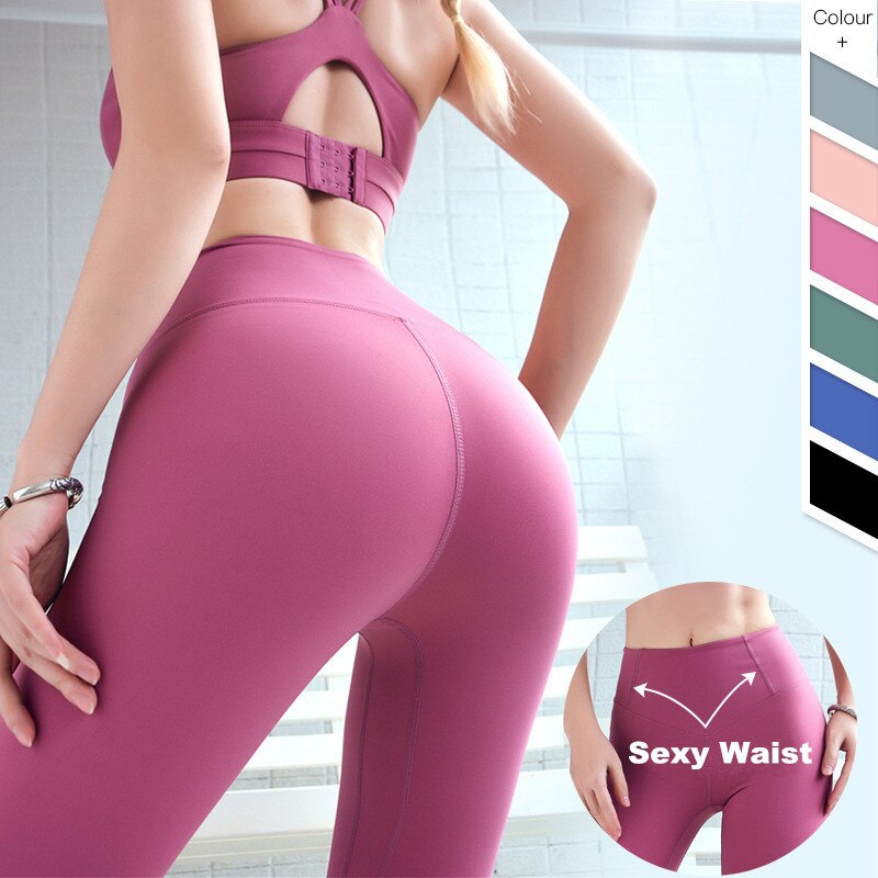 Women Leggings Sexy Yoga Pants Push Up Fitness Gym Leggings Running Seamless Workout Pants Femme High Waist Mujer