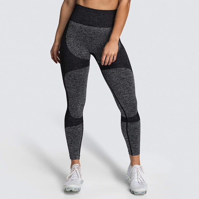 High Waist Yoga Pants Seamless Women Sports Leggings Fitness