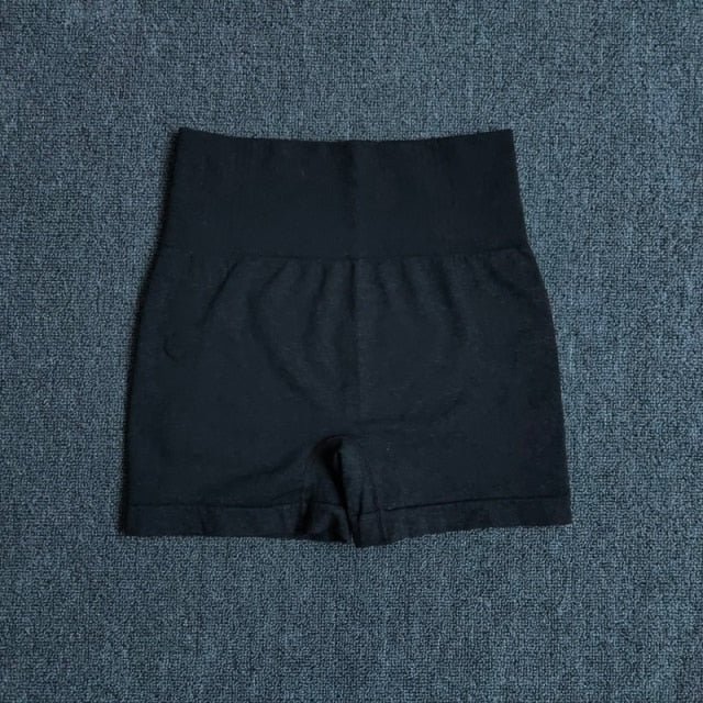 Seamless Women&#39;s Shorts Yoga Fitness High Waist Workout Shorts Sport Gym Leggings Slim Tummy Control Athletic Shorts