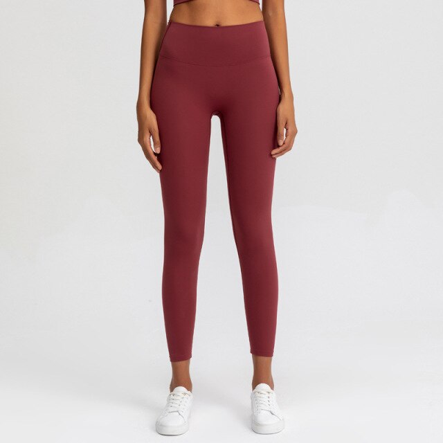 NO Camel Toe Sport Workout Yoga Leggings Women Squatproof Naked-Feel Fitness Gym Athletic Tights Pants S-XXL-2