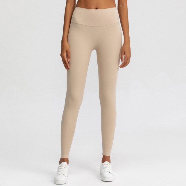 NO Camel Toe Sport Workout Yoga Leggings Women Squatproof Naked-Feel Fitness Gym Athletic Tights Pants S-XXL-9