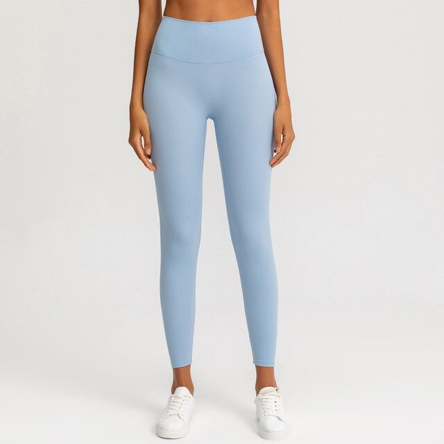NO Camel Toe Sport Workout Yoga Leggings Women Squatproof Naked-Feel Fitness Gym Athletic Tights Pants S-XXL-3
