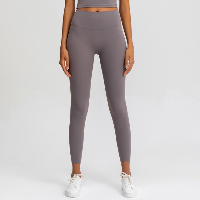 NO Camel Toe Sport Workout Yoga Leggings Women Squatproof Naked-Feel Fitness Gym Athletic Tights Pants S-XXL-4
