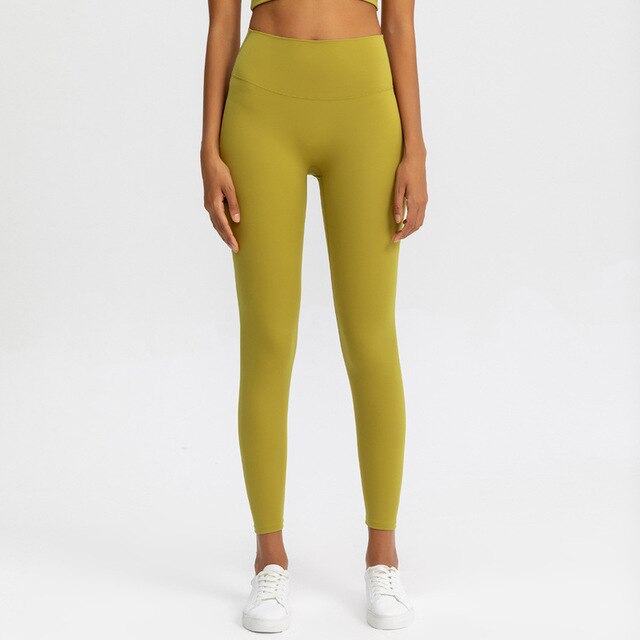 NO Camel Toe Sport Workout Yoga Leggings Women Squatproof Naked-Feel Fitness Gym Athletic Tights Pants S-XXL-7