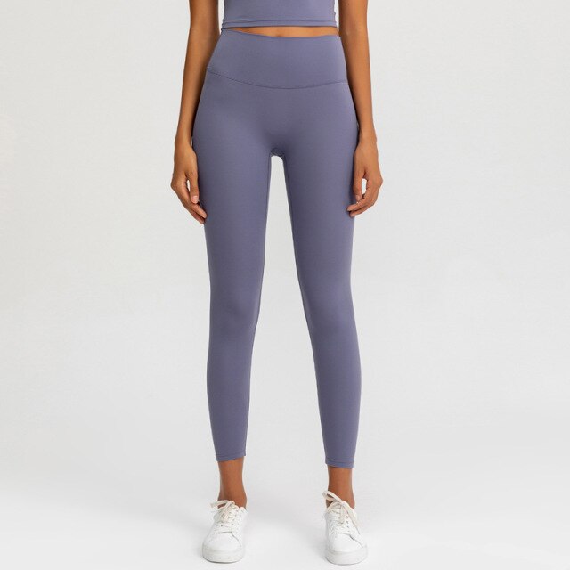 NO Camel Toe Sport Workout Yoga Leggings Women Squatproof Naked-Feel Fitness Gym Athletic Tights Pants S-XXL-6