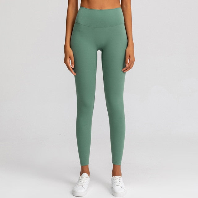 NO Camel Toe Sport Workout Yoga Leggings Women Squatproof Naked-Feel Fitness Gym Athletic Tights Pants S-XXL-5