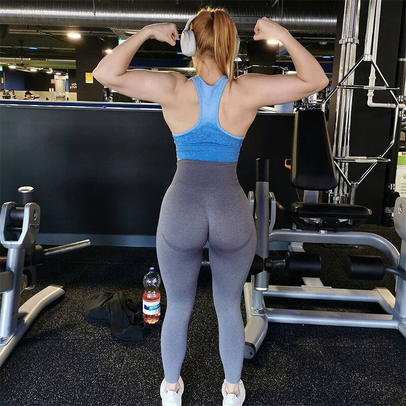 Sport Seamless Leggings Push Up Booty Yoga Pants Women Fitness Running Leggins High Waist Trousers Gym Compression Tights-4
