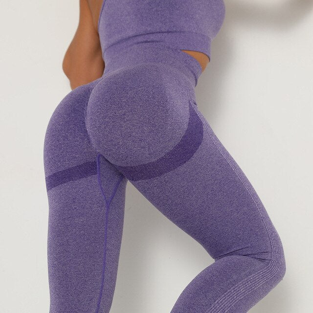Vital Seamless Leggings For Women Workout Gym Tights High Waist Fitness Yoga Pants Butt Booty Hip Up Sports Leggings