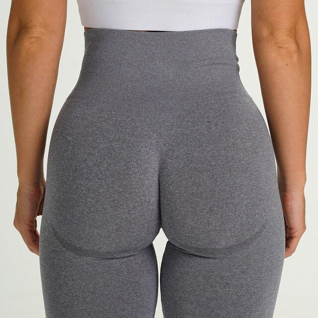 Women 14 Colors High Waist Seamless Workout Shorts Fitness Yoga Short Scrunch Butt Fitness Shorts Running Sports Gym Leggings