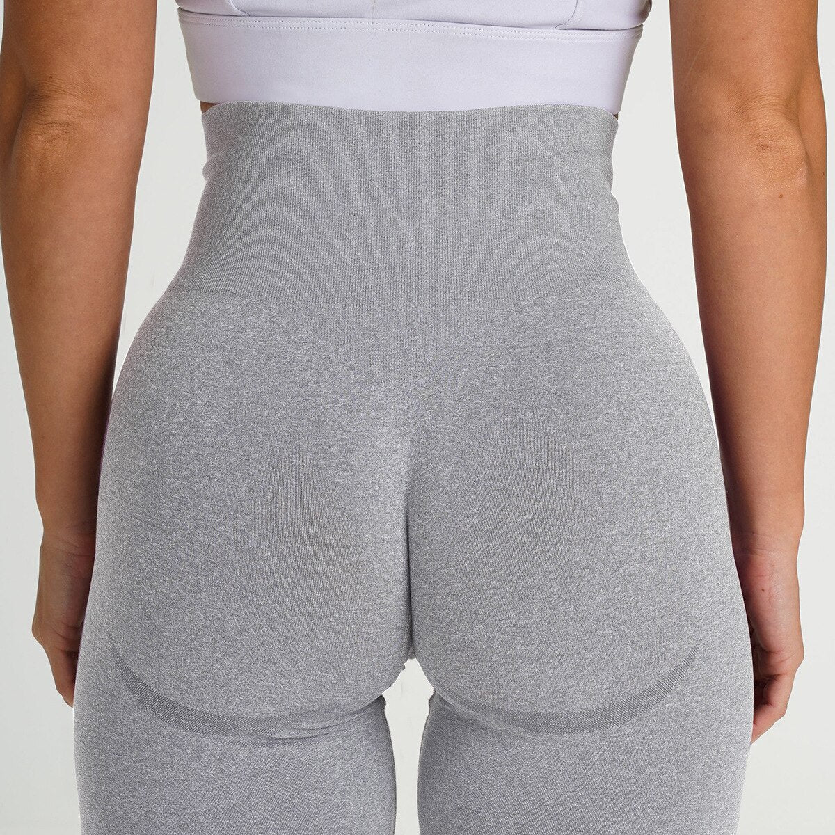 Women 14 Colors High Waist Seamless Workout Shorts Fitness Yoga Short Scrunch Butt Fitness Shorts Running Sports Gym Leggings
