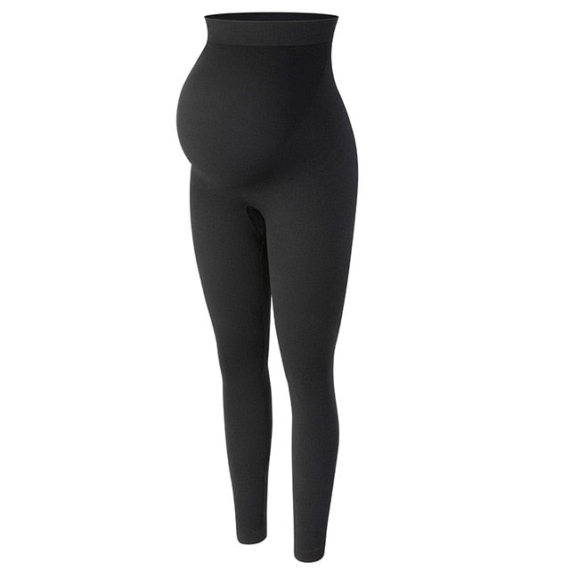 Maternity Leggings High Waist Belly Support Leggins for Pregnant Women Pregnancy Skinny Pants Body Shaping Postpartum Trousers-0