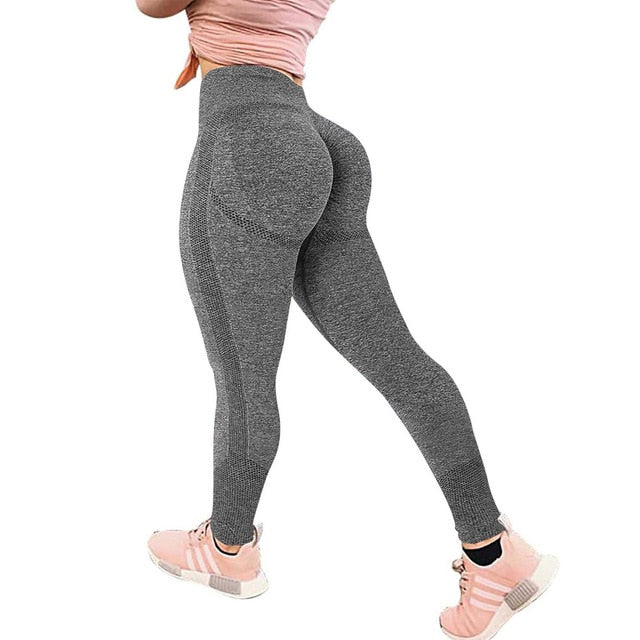 Yoga Pants Scrunched Booty Leggings for Women Workout Running Tights High Waist Sports Leggings Gym Sportswear Fitness Trousers