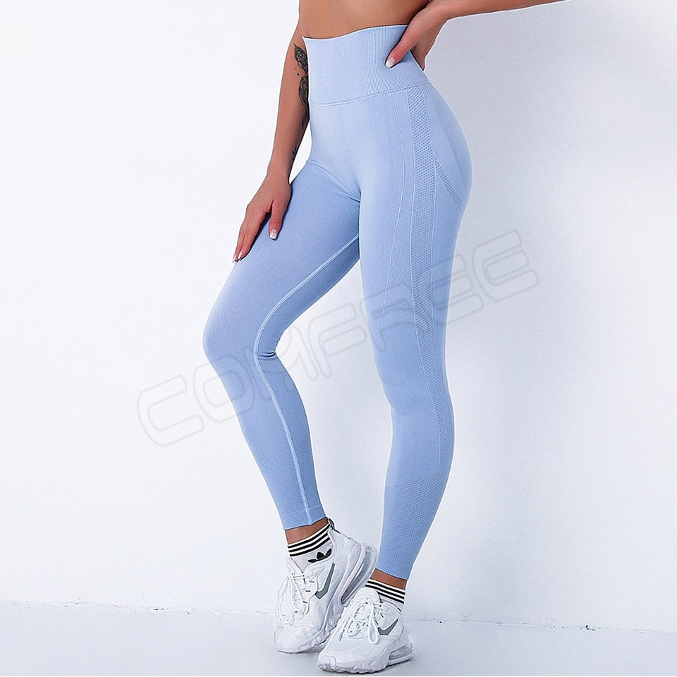 Yoga Pants Scrunched Booty Leggings for Women Workout Running Tights High Waist Sports Leggings Gym Sportswear Fitness Trousers